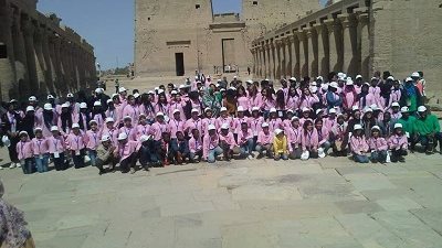 طلائع افريقيا في زيارة لمعالم أسوان الأثرية