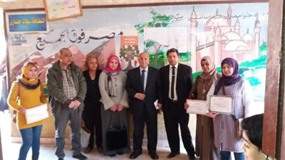 تعليم طوخ والسفير الهندى يكرمان الفائزين فى المسابقات الفنية