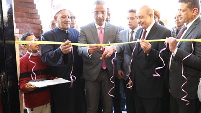 محافظ سوهاج يفتتح مسجد الرحمن الرحيم بقرية سلامون بطما