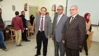 المرحلة الثانية للاختبارات الإليكترونية الموحدة بالجامعات بطب المنوفية