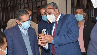 محافظ الغربية يتفقد أعمال الرصف والتطوير بطنطا-صور