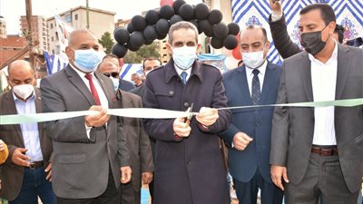 محافظ الغربية يفتتح ملعبين بقطور بتكلفة ١.٥ مليون جنيه-صور