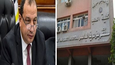 إعلان حالة الطوارئ بمستشفى بنى سويف الجامعي لمواجهة التقلبات الجوية