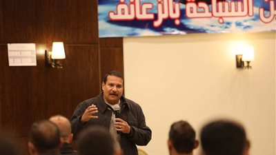 انطلاق دورة مدربى السباحة بالزعانف بالاتحاد المصري للغوص والإنقاذ