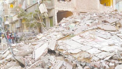 كارثة عقارية.. في الإسكندرية