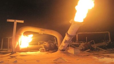 انفجار في خط أنابيب الغاز فى مقاطعة أورينبورغ بروسيا