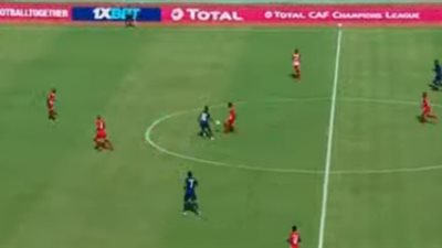 انطلاق مباراة الاهلى وبطل تنزانيا فى دورى الابطال أفريقيا