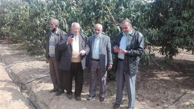 مدير زراعة الإسماعيلية يتفقد أراضي الري الحديث .صور