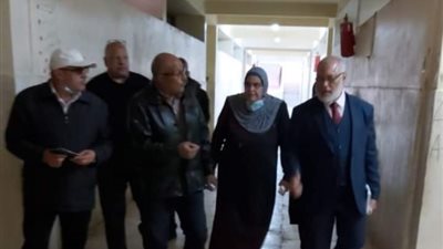 الأمين العام المساعد لفرع جامعة الأزهر يتفقد المدن الجامعية