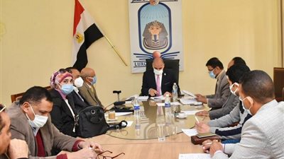 رئيس جامعة الأقصر يلتقى مجلس إدارة مركز تنمية قدرات أعضاء هيئة التدريس والقيادات