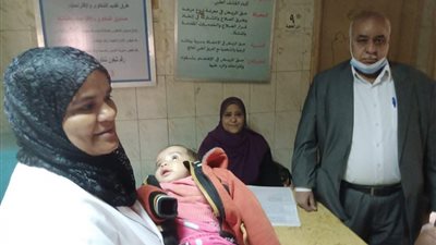 بدء الحملة القومية للتطعيم ضد شلل الاطفال بقوص