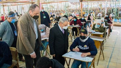 2975 طالب بالفرقة النهائية يؤدون الامتحانات بـ
