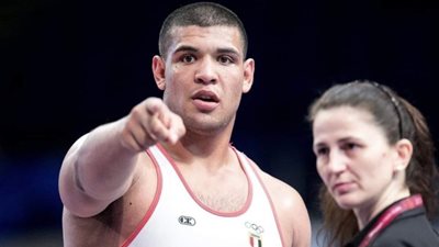 مصر تضمن ميدالية فى بطولة روما الدولية للمصارعة بعد تأهل عبد اللطيف منيع للنهائى