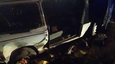 أول فيديو وصور لمصرع وإصابة 23 شخصا فى حادث تصادم بالطريق الصحراوى الشرقى في بنى سويف