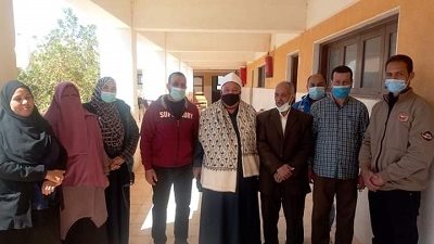 جولة تفقدية بلجان امتحانات معاهد الوادى الازهرية
