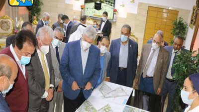 محافظ جنوب سيناء ووزير التعليم العالي والبحث العلمي يناقشان المخطط المقترح للمنطقة اللوجستية بجامعة الملك سلمان
