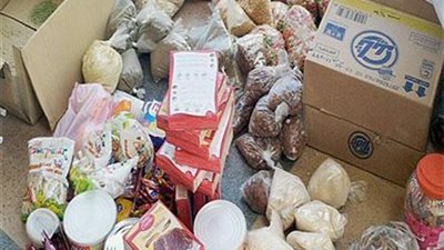 تحرير ٣٠٤٥ محضراً وضبط ١٠ اطنان مواد غذائية مجهولة المصدر بالشرقية
