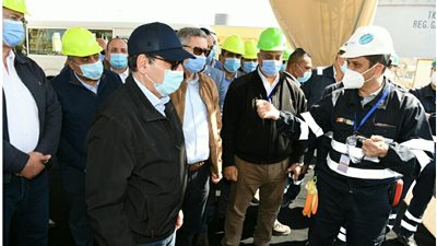 تهدف لزيادة قدرتها التكريرية ل٦٠٪ .. وزير البترول يتفقد تنفيذ أعمال مشروع توسعات مصفاة ميدور