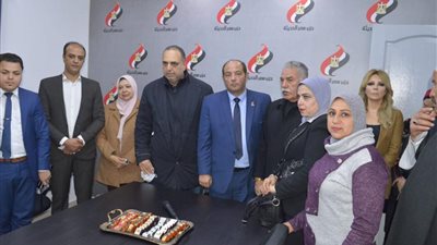 حزب مصر الحديثة يفتتح المقر الرئيسي في المنوفية