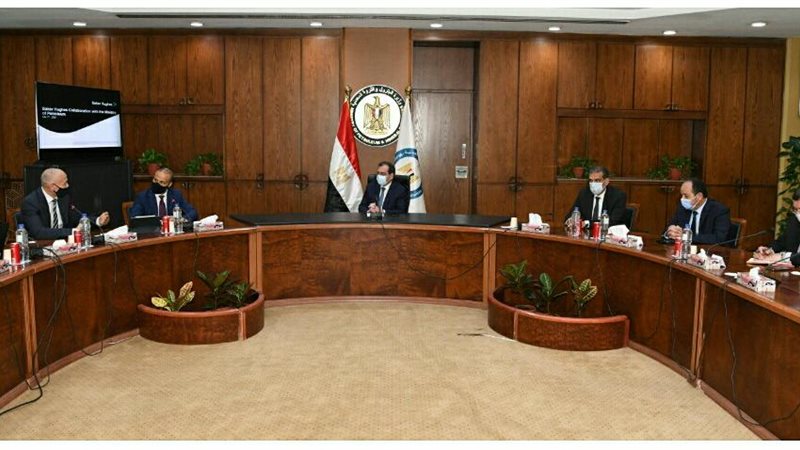 وزير البترول أثناء