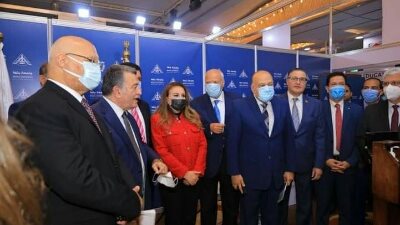 وزير الاتصالات يتفقد جناح جامعة بنها بمعرض إيديوجيت 2021 وسط إقبال طلابي كبير