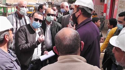 زيارة لوفد مجلس الوزراء لتفقد مشروعات حياة كريمة بالغربية-صور