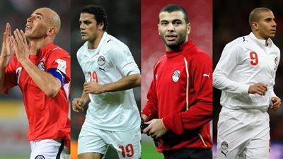 الكاف يطرح إستفتاء على أفضل مهاجم لمنتخب الفراعنة