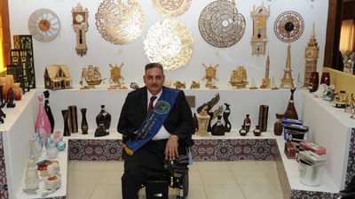 بالصور...القوات المسلحة تقيم معرض فنى لإبداعات المحاربين القدماء بمناسبة يوم الشهيد