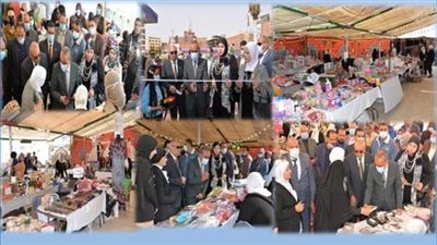 محافظ الإسماعيلية يفتتح معرض سيدات أعمال الغرفة التجارية