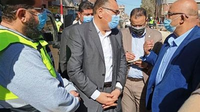 تنفيذ 12 مشروع للصرف الصحي بمركز فاقوس