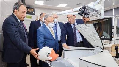 رئيس جامعة طنطا في ضيافة جامعة السلام الخاصة-صور
