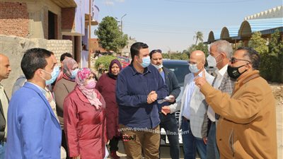 جولة تفقدية لنائب محافظ السويس بنطاق حي الجناين