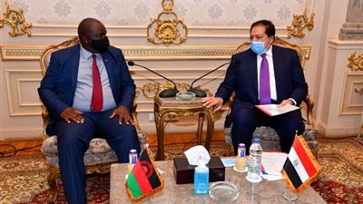 وكيل مجلس النواب يستقبل النائب الأول لرئيس برلمان مالاوى والوفد المرافق له