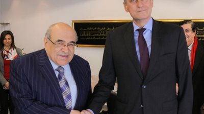 مدير مكتبة الإسكندرية يستقبل السفير الألماني