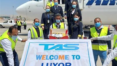 مطاري الأقصر والغردقة الدولى يستقبلا أولى رحلات شركة TAROM الرومانية