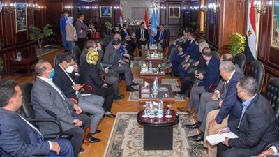 محافظ الاسكندرية لوفد البرلمان : الشباب الاقدر علي الادارة ونرحب بأي ملاحظات تصدر عنكم
