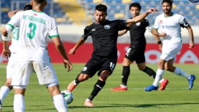 طاقم حكام أنجولى لبيراميدز والرجاء المغربى بالكونفدرالية