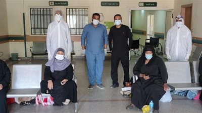 خروج ٦ حالات كورونا من مستشفى قفط التعليمى