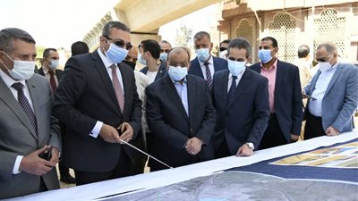 شعراوى ورحمى يفتتحان تطوير ميدان المحطة ومشروعات التنمية بالغربية-صور