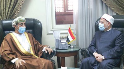 مفتي الجمهورية يستقبل سفير سلطنة عُمان