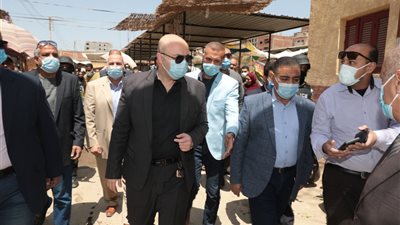 جوله لمحافظ بنى سويف بسوق ترعة البوصه ومدينة ناصر