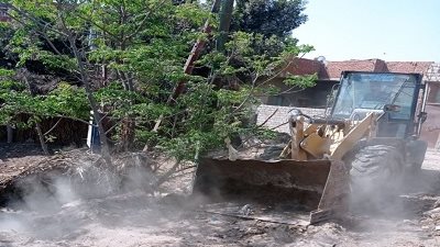 حملات لرفع الإشغالات وتجمعات القمامة وصيانة أعمدة الإنارة بالمنوفية