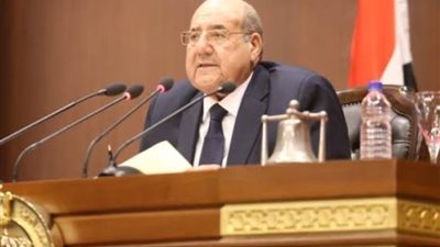رئيس مجلس الشيوخ ينعي وكيل لجنة الصحة بالمجلس