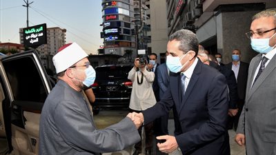 امسية للاحتفال بالعاشر من رمضان بحضور محافظ الغربية ووزيرالاوقاف-صور