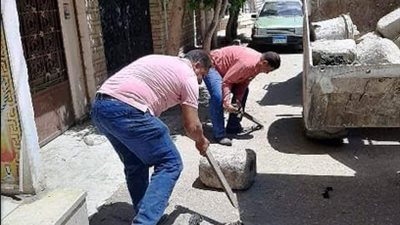 الزقازيق تشهد أكبر حملة لرفع الإشغالات والبلدورات والحواجز الحديدية واللافتات غير المرخصة