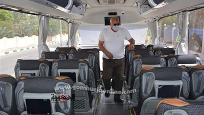 الزملوط يدشن ٦ حافلات لنقل 