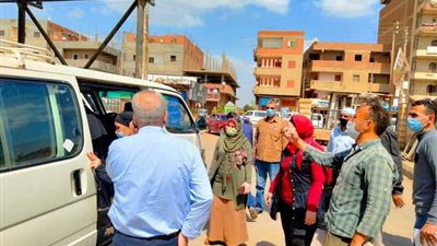تحرير (326) محضر تمويني و إشغال طريق ومخالفات عدم ارتداء كمامة