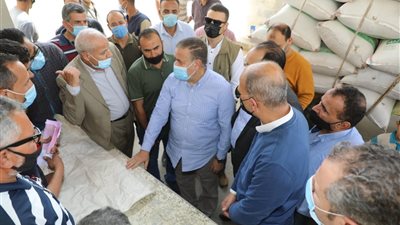 محافـظ المنوفية : توريد ما يقرب من 30 ألف طن قمح منذ بدء موسم الحصاد