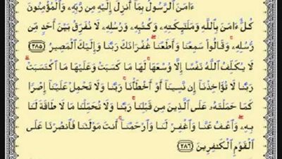 ما اجر قراءة اية الكرسى وخواتيم سورة البقرة فى الصلاة ؟...الافتاء تجيب