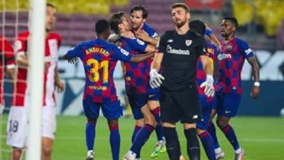برشلونة ينهى الشوط الأول متقدماً بهدف أمام غرناطة فى الدورى الأسبانى